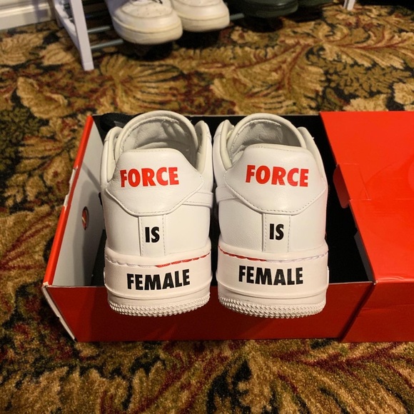 Force is Female Nike Air Force 1’s - Picture 3 of 4